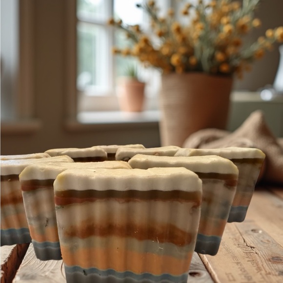 • Muddy Rainbow Soap • $2/10 • Premium Mango Butter. Honey. Avocado. Clay. - Picture 4 of 5